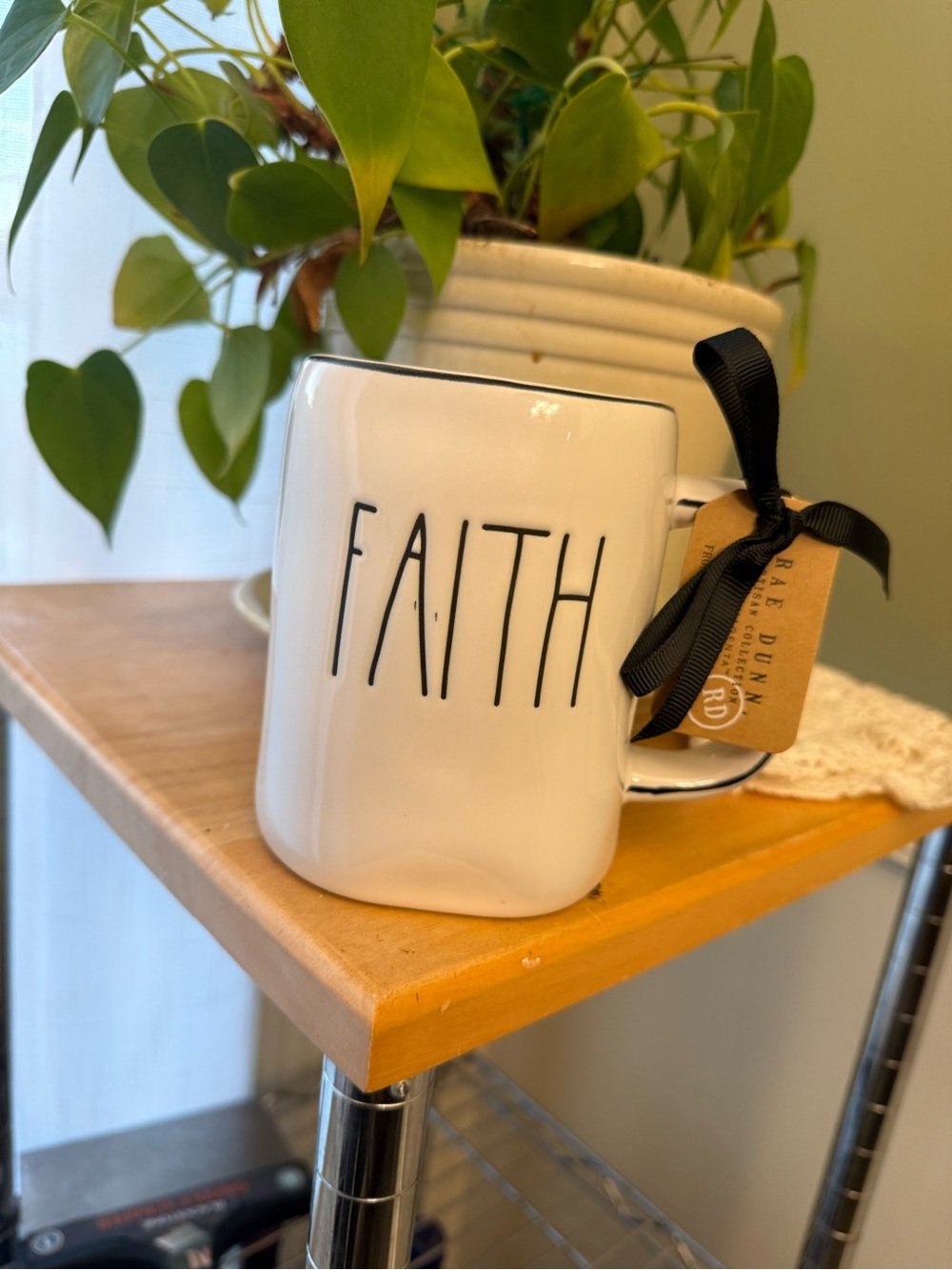 Rae Dunn “FAITH” Ceramic Mug